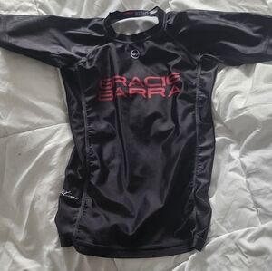 Grace Black and White Rash Guard YM